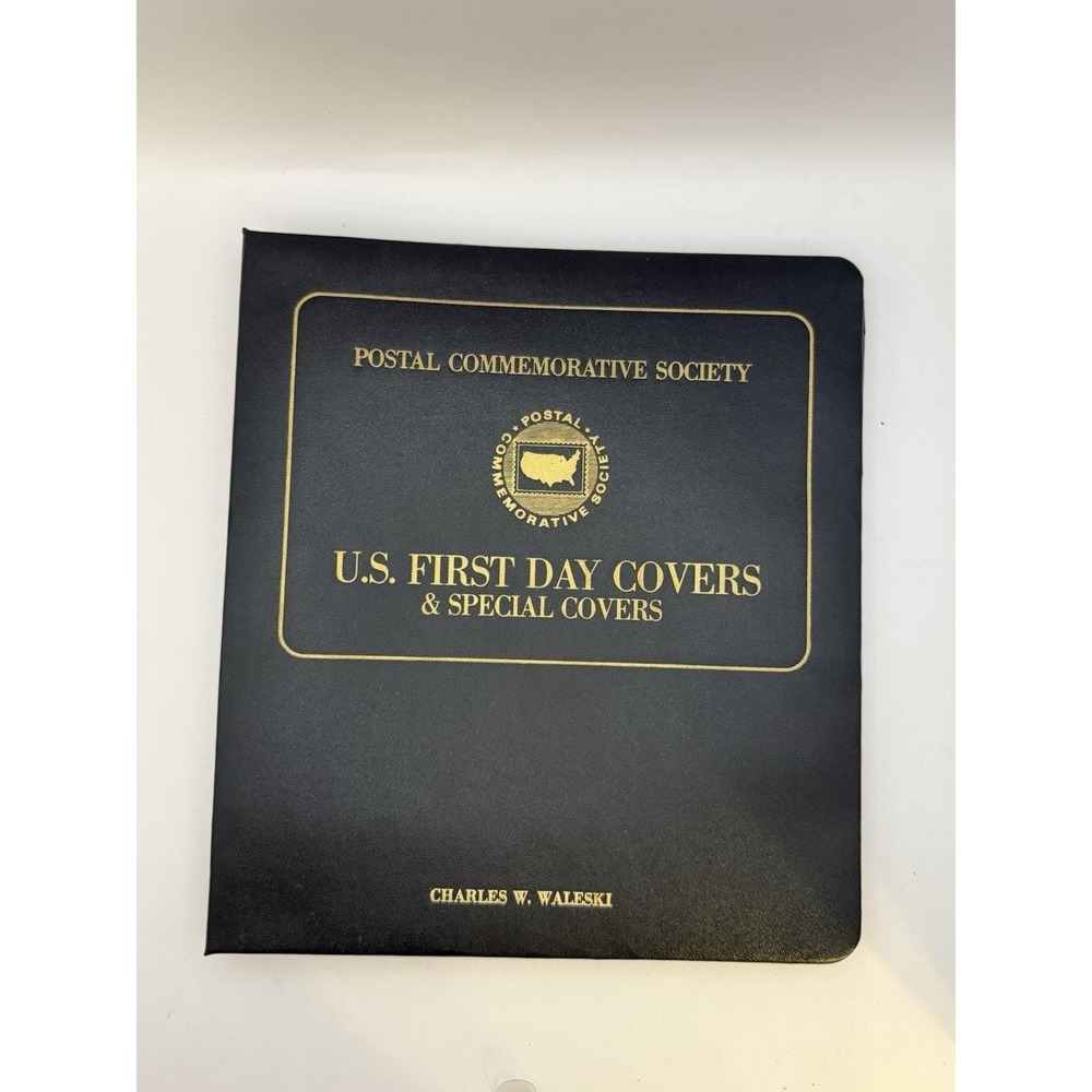 1976 U.S. First‎ Day Covers Album Postal Commemorative Society + Certificate